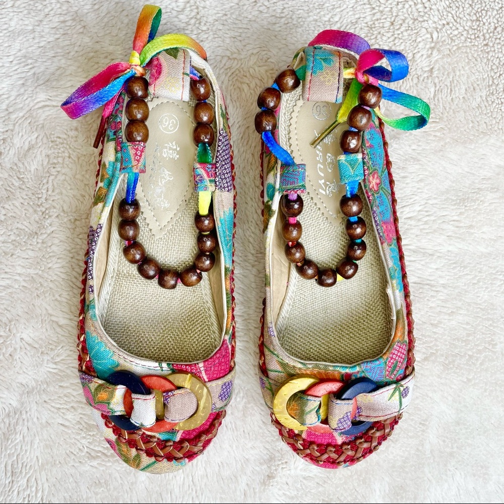 XIRUYI Canvas Ballet Flats